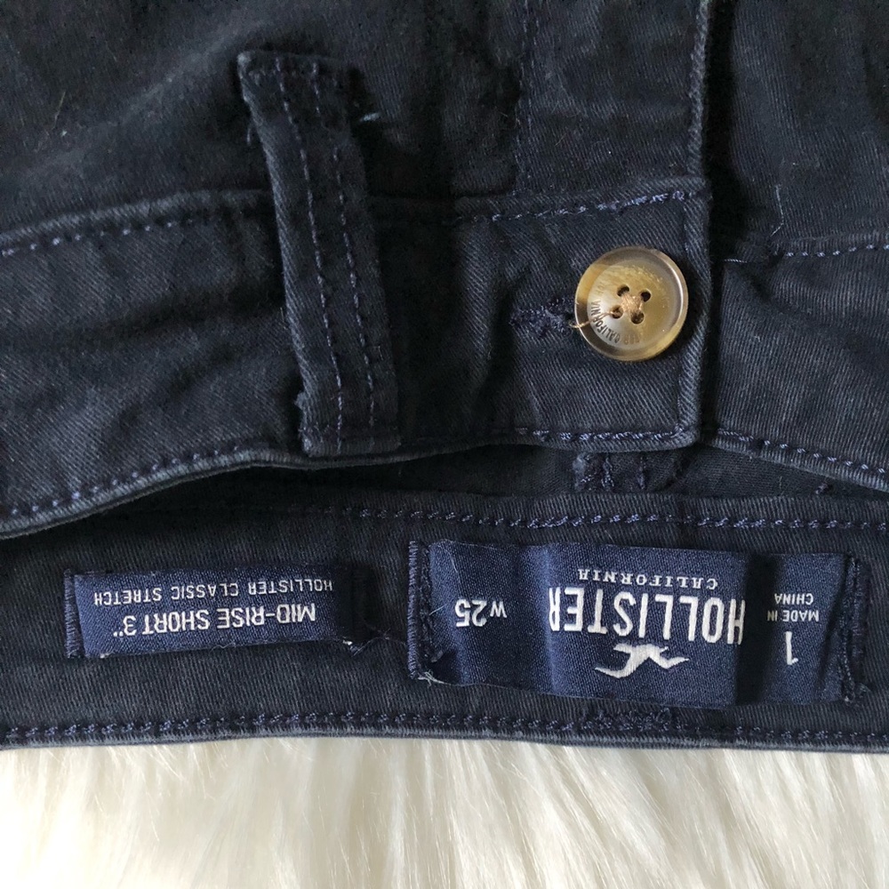 Hollister black shorts